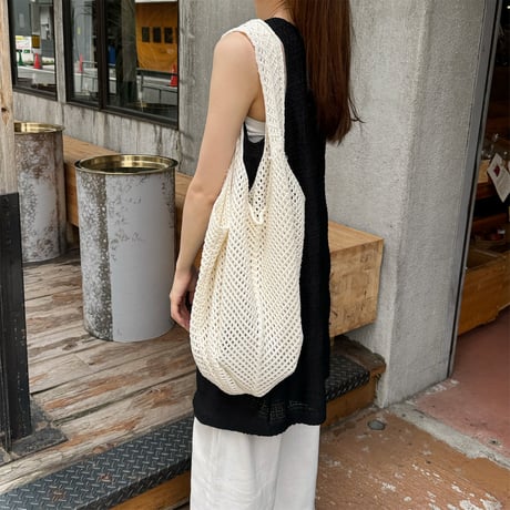 【SAMPLE SALE】mesh tote bag