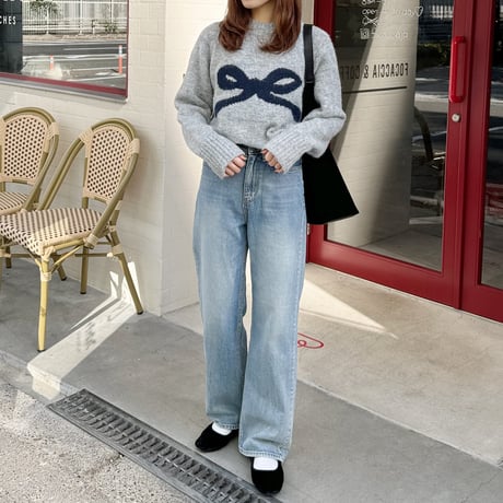ribbon design knit