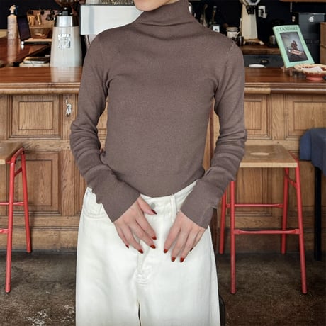 basic turtleneck knit