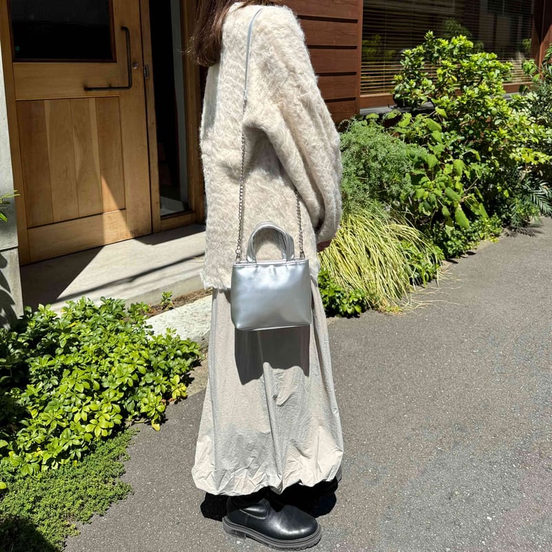 2way mini tote chain bag | LE MORE