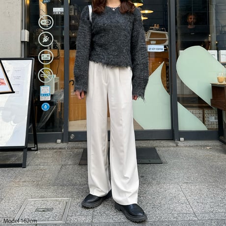 【SAMPLE SALE】straight slacks pants