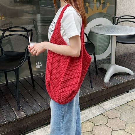【SAMPLE SALE】mesh tote bag