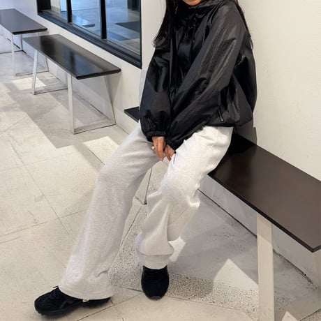 W zip hoodie blouson