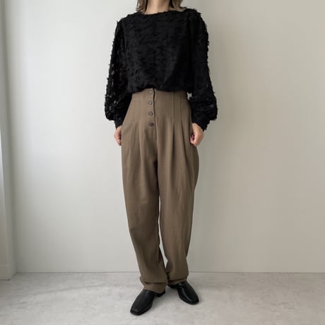shaggy design blouse