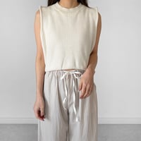 【SAMPLE SALE】summer knit vest