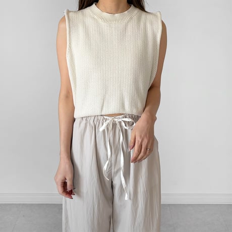 【SAMPLE SALE】summer knit vest