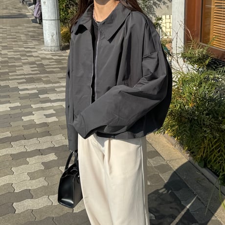 【SAMPLE SALE】short zip blouson