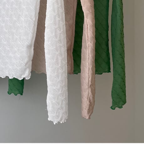 sheer wave turtle tops