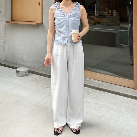 【SAMPLE SALE】cotton linen denim
