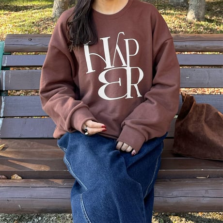 front logo sweat