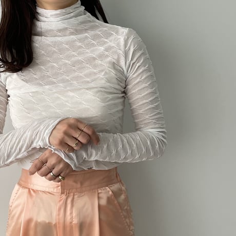 sheer wave turtle tops