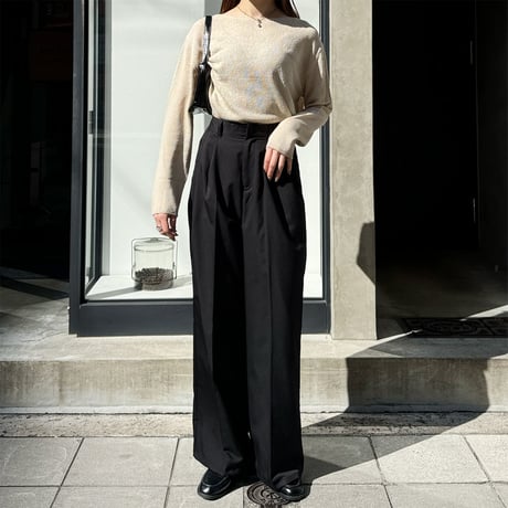 boat neck sheer knit pullover