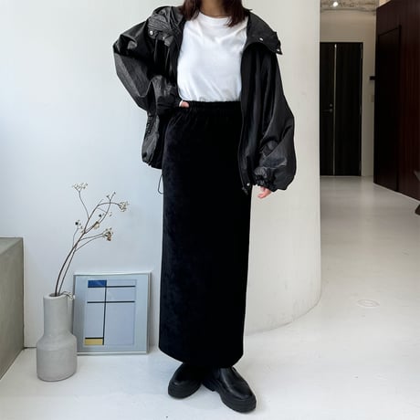 W zip hoodie blouson