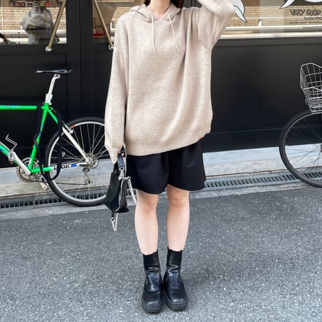 hoodie knit pullover
