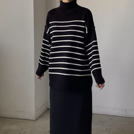 loose border turtle knit