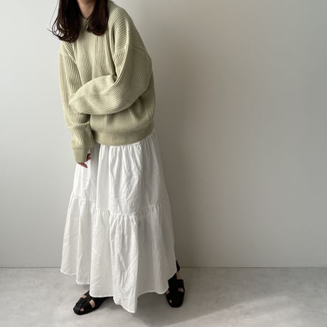 pastel color knit pullover