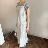 【SAMPLE SALE】layered wrap cami one-piece