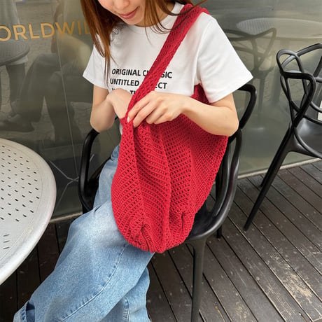 【SAMPLE SALE】mesh tote bag