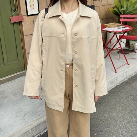【SAMPLE SALE】soutien collar spring coat