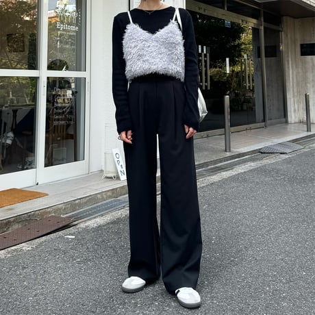 【SAMPLE SALE】straight slacks pants