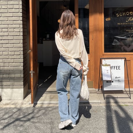 【SAMPLE SALE】boat neck sheer knit pullover