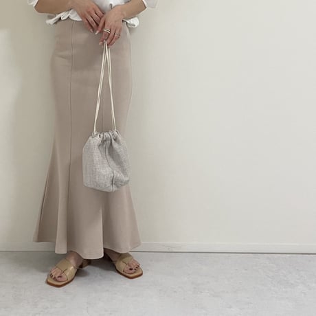 【SAMPLE SALE】mini linen purse bag