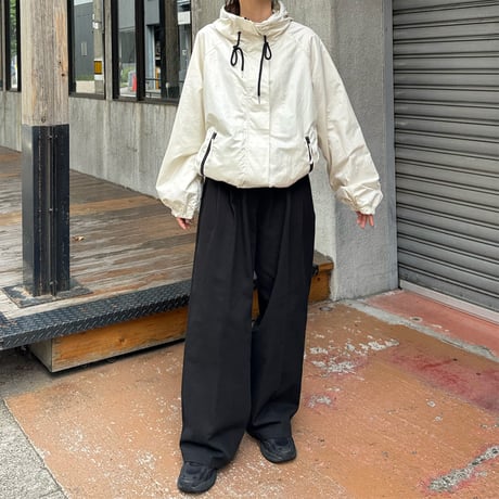 W zip hoodie blouson