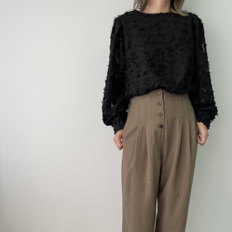 shaggy design blouse