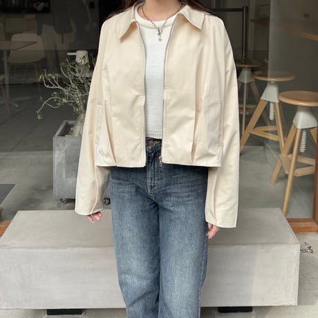 【SAMPLE SALE】short zip blouson