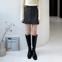 ester twill mini skirt