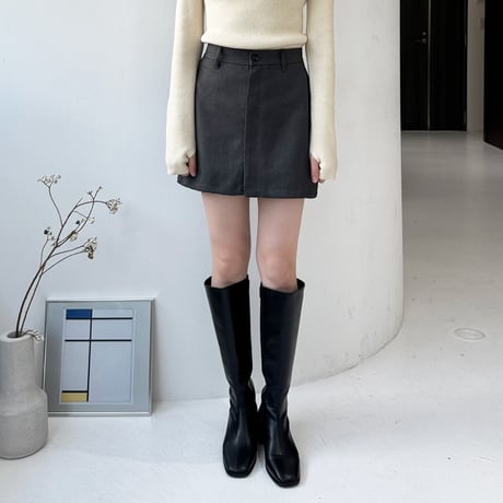 ester twill mini skirt