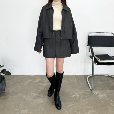ester twill mini skirt