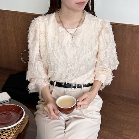 shaggy design blouse