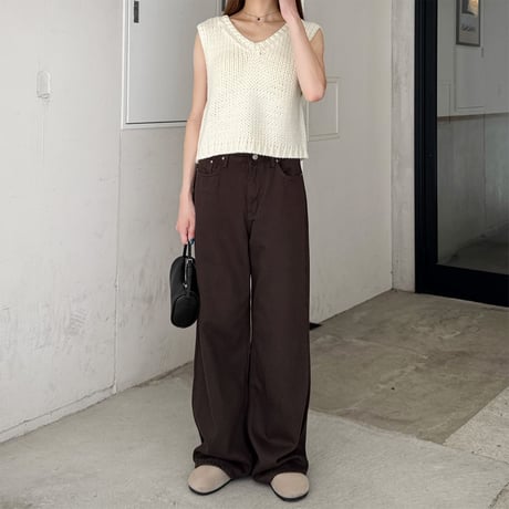 roving knit vest