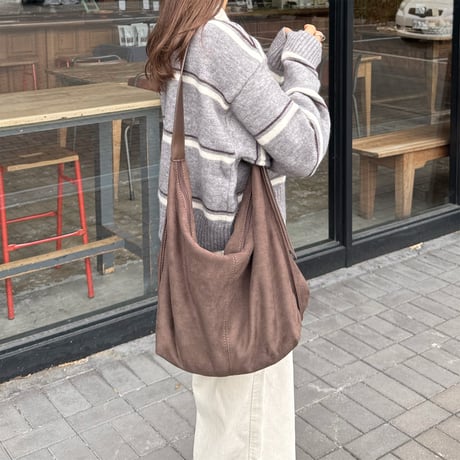 suede touch 2way shoulder bag