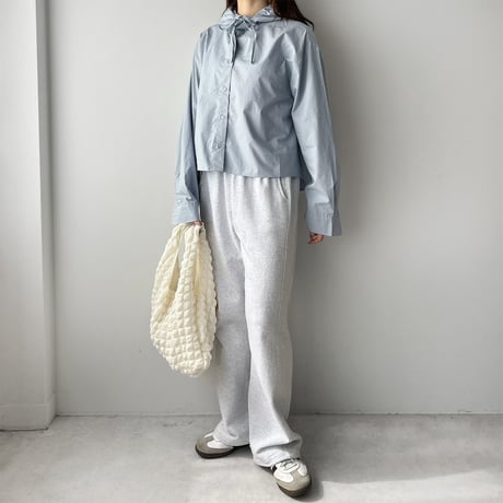 【SAMPLE SALE】hood color shirt
