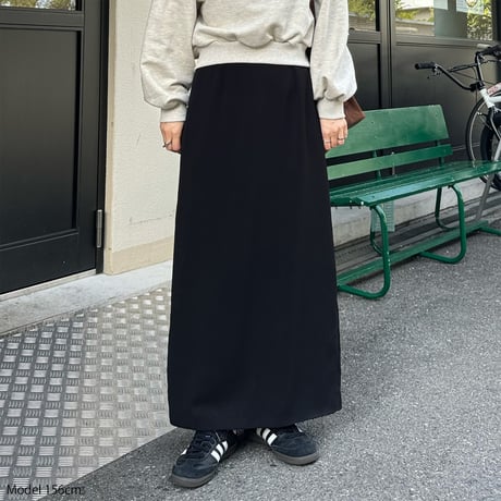 【SAMPLE SALE】narrow back slit skirt