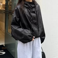 W zip hoodie blouson
