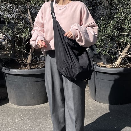 nylon tote shoulder bag