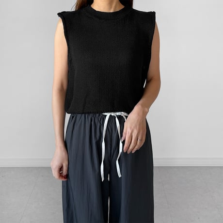 【SAMPLE SALE】summer knit vest