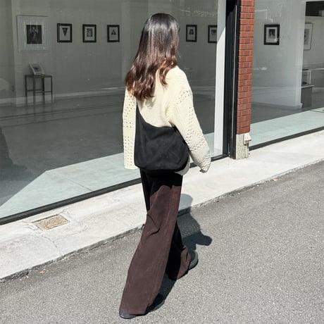 suede touch 2way shoulder bag