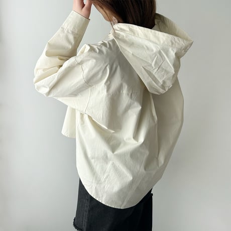 【SAMPLE SALE】hood color shirt