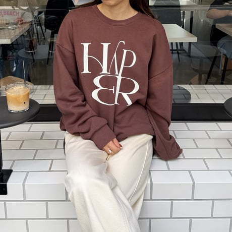 front logo sweat
