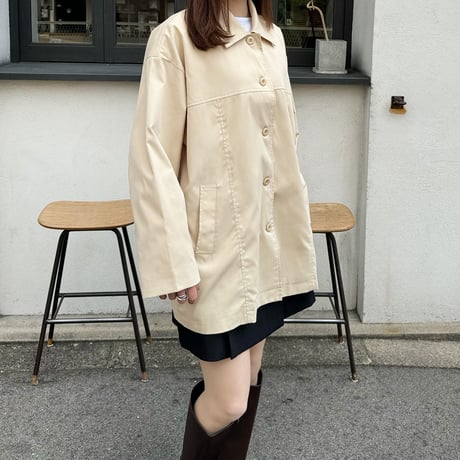 【SAMPLE SALE】soutien collar spring coat