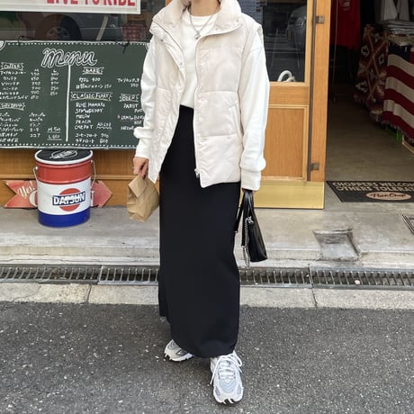 vintage taffeta down vest