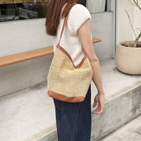 【SAMPLE SALE】summer basket shoulder bag