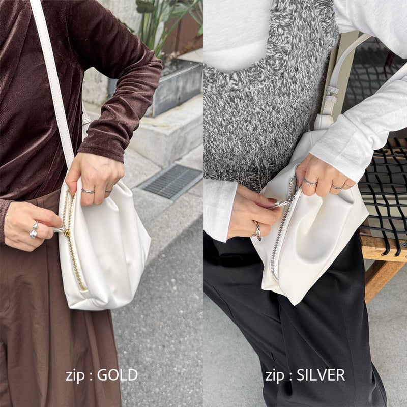 NEW COLOR!!》one handle gather shoulder bag | L