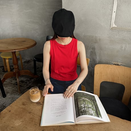 【SAMPLE SALE】simple rib tank