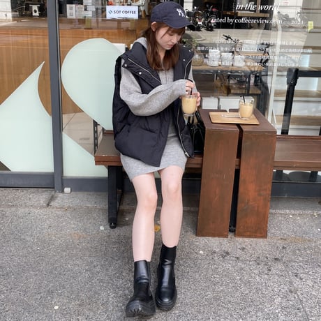 vintage taffeta down vest