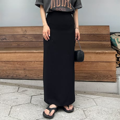 【SAMPLE SALE】narrow back slit skirt
